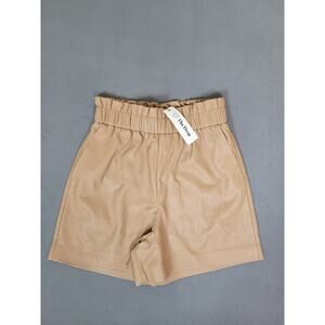 The Drop Women's Rose Loose-Fit Paperbag Pull-On Shorts XSMALL